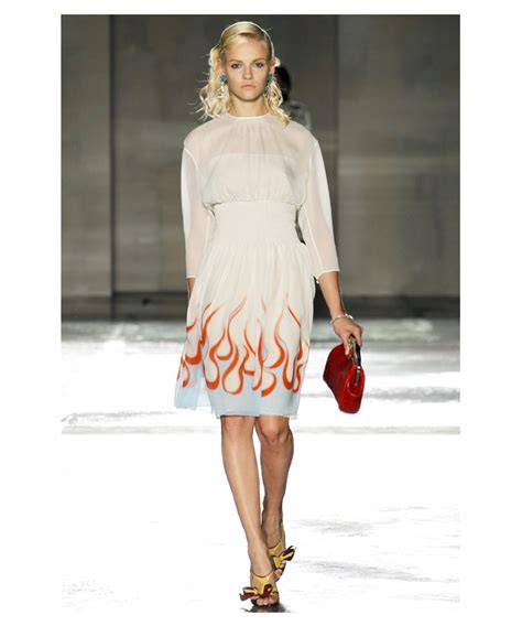 Prada dresses fall 2011